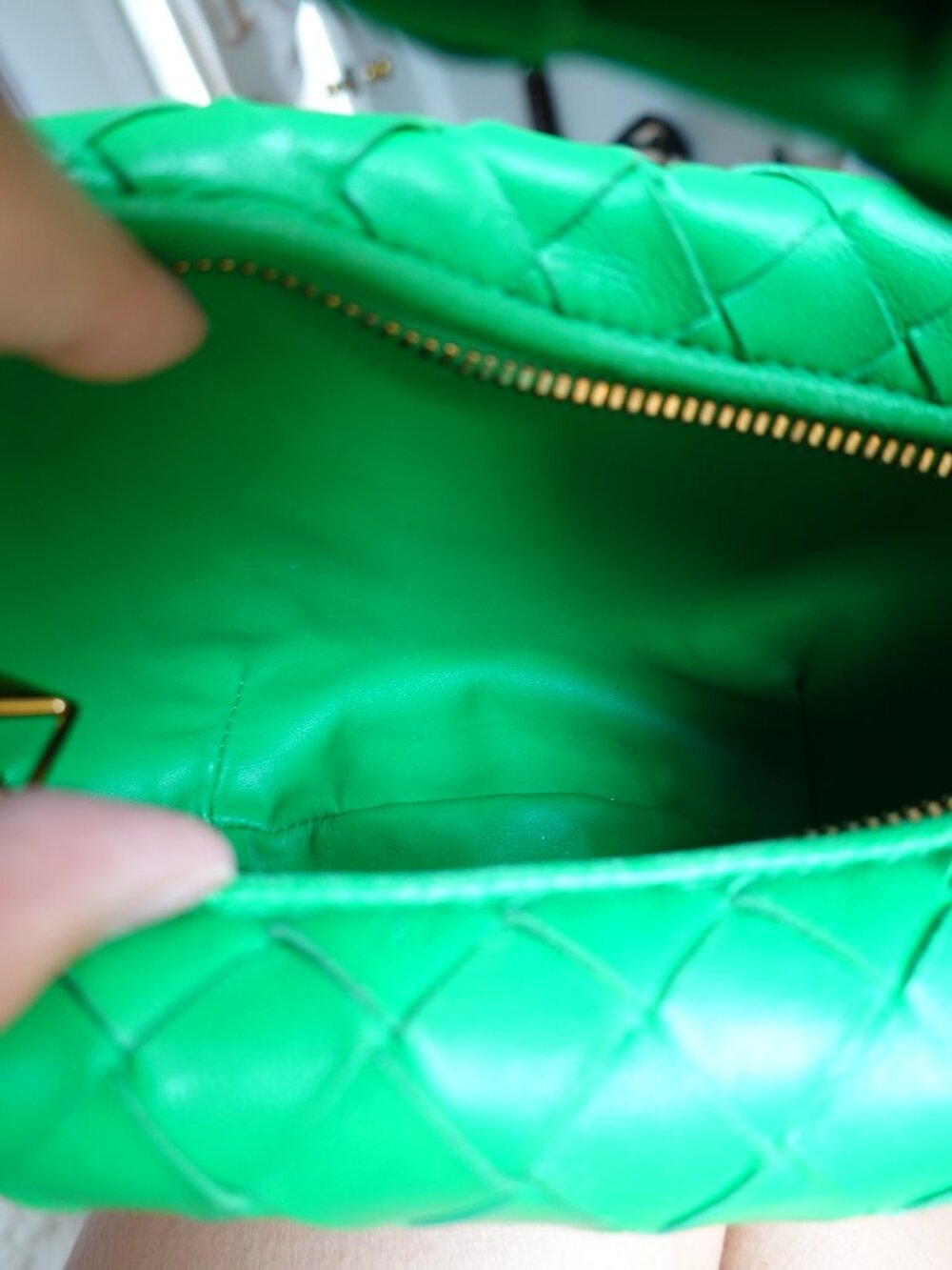 Bottega Veneta Mini Jodie Bag in Green Parakeet - Picture 14 of 16